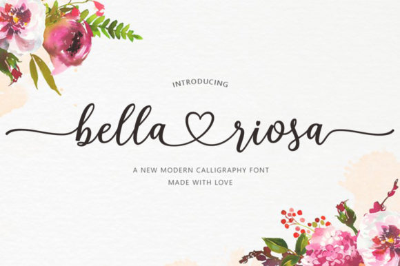 Bella Riosa: A Timeless Script Font for Branding and Design