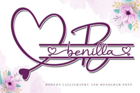 Benilla: A Sweet Script Font for Polished Branding