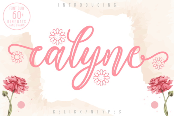 Calyne: A Script Handwritten Font for Timeless Branding
