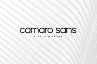 Camaro Font for Clear, Charismatic Campaign Design