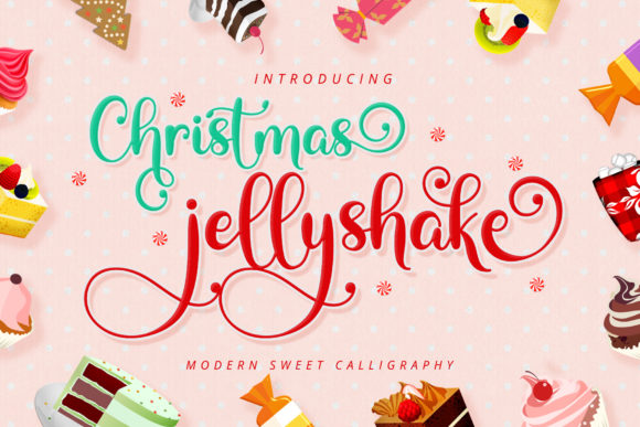 Christmas Jellyshake: The Perfect Font for Elegant Branding and Creative Design