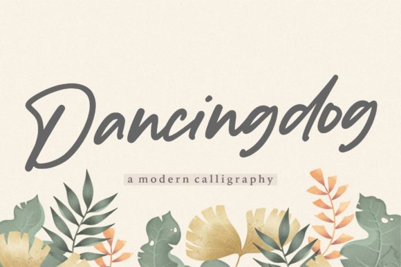 Dancingdog: A Versatile Script Font for Modern Branding
