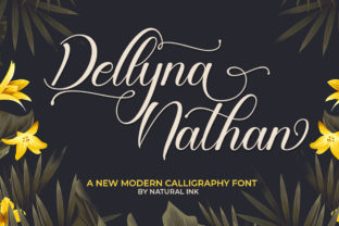Dellyna Nathan: A Handwritten Font for Elegant Editorial Design