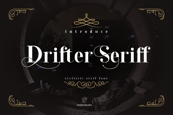 Drifter Seriff – A Serif Font for Handmade Projects