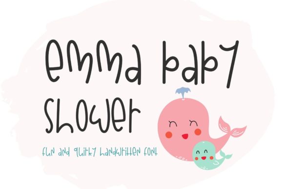 Emma Baby Shower Font for Professional Branding and Design
