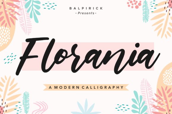 Florania: A Handwritten Font for Professional Branding