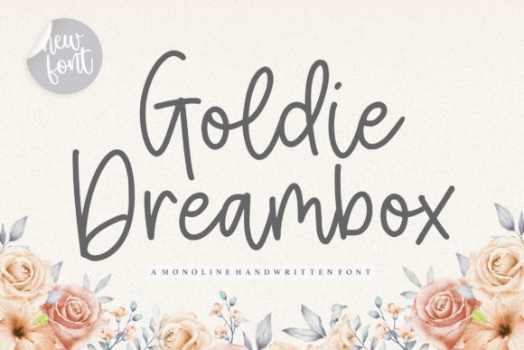 Goldie Dreambox: A Sweet Script Font for Thoughtful Design