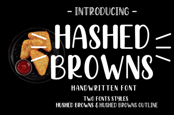 Hashed Browns: A Handwritten Font That Brings Creativity to Life