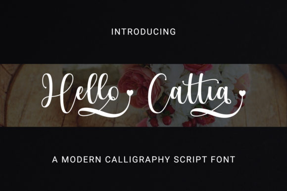 Hello Cattia: A Handwritten Font That Brings Warmth to Your Creations