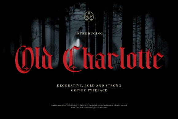 Old Charlotte: A Blackletter Font for Elegant Web Design