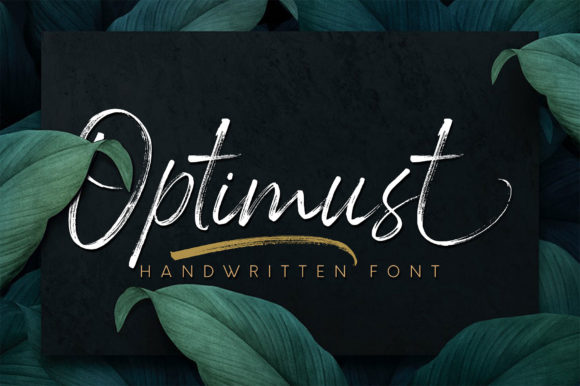 Optimust: Timeless Handwritten Font for Professional Branding