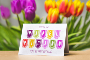 Papel Picado Font for Branding and Design Projects