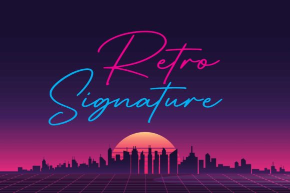 Retro Signature: A Font for Timeless Editorial Design