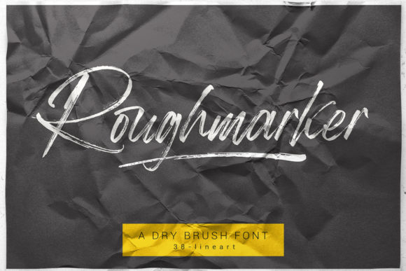 Roughmarker: A Script Font That Elevates Branding