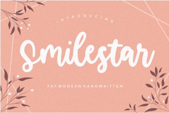 Smilestar: A Handwritten Font That Elevates Your Creative Projects