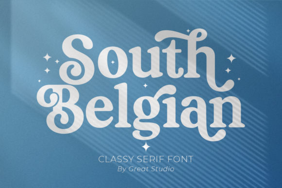 South Belgian: A Vintage Serif Font for Campaign Creativity