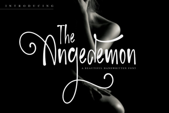 The Angedemon Font: A Handwritten Charm for Creative Projects