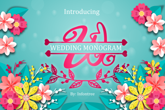 Wedding Monogram: A Handwritten Font That Elevates Branding