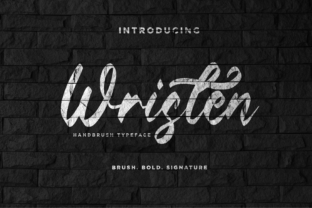 Wristen: A Handwritten Font for Creative Makers